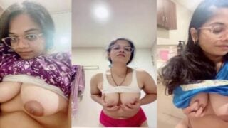 Big papaya boobs nude pussy showing solo clip