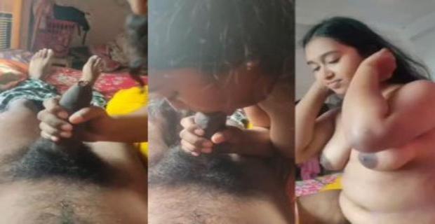Dehati Ladki Dudhwali Chuchi Dikhakar Lund Chusti Nangi