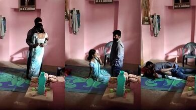 Pati chhip dost aur biwi fucking video